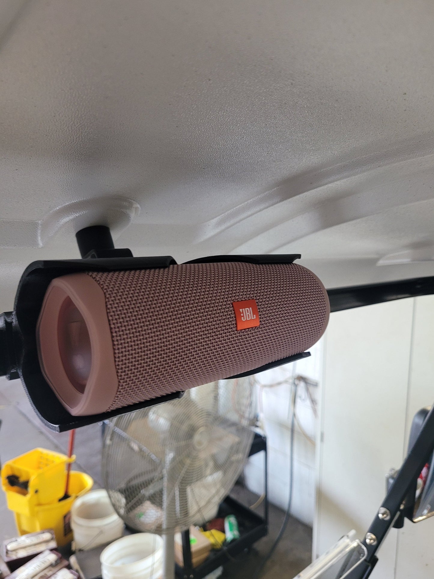 Front and Center JBL Flip 4, 5, & 6 Golf Cart Roof and Front Windshield Strut Mount