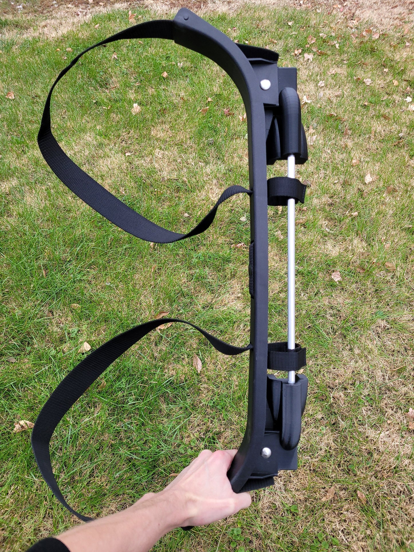 GTW Deluxe Rear Seat Grab Bar Golf Bag Holder Attachment, Easily Removable, No Drilling Required, Fits the Mach 1, Mach 2 , Mach 3 Seats