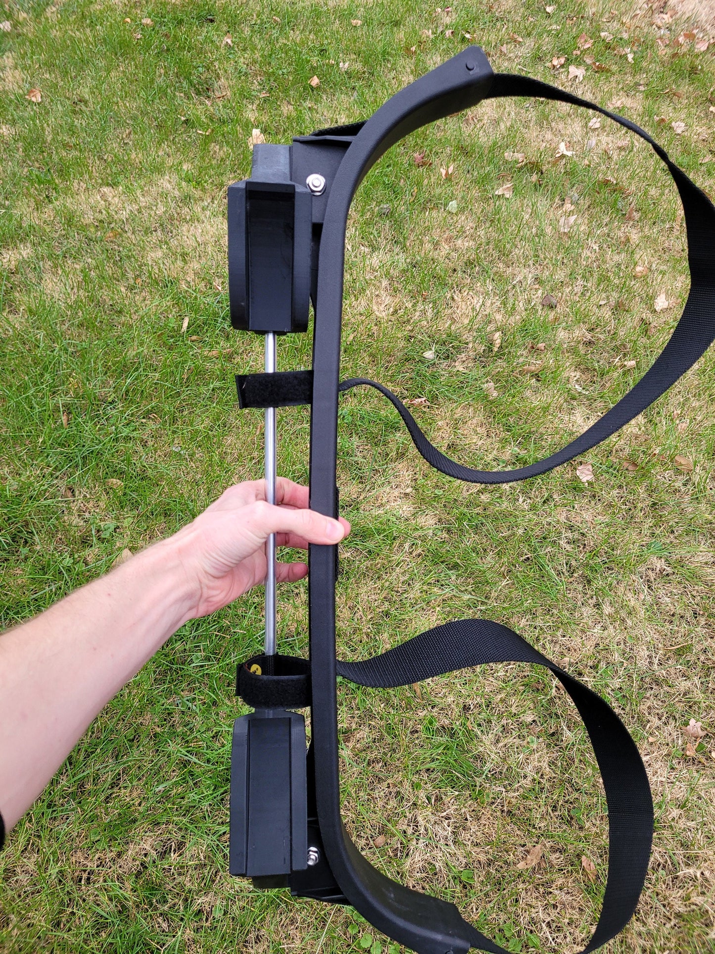 GTW Deluxe Rear Seat Grab Bar Golf Bag Holder Attachment, Easily Removable, No Drilling Required, Fits the Mach 1, Mach 2 , Mach 3 Seats