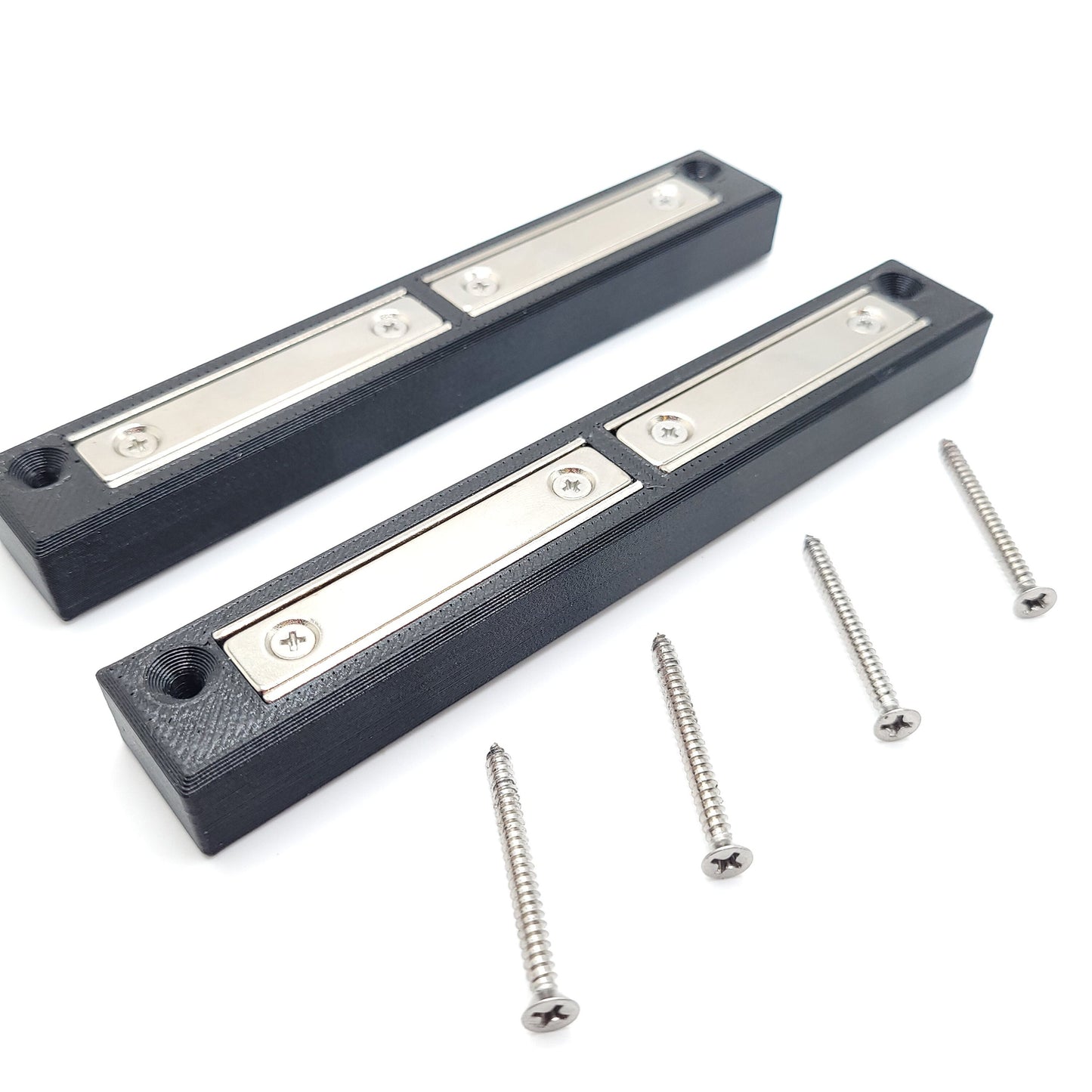 Snap-On Charger Magnetic Mount, For Model CTC131A, Uses Four Neodymium Bar Magnets For Strong Hold On Metal Surface