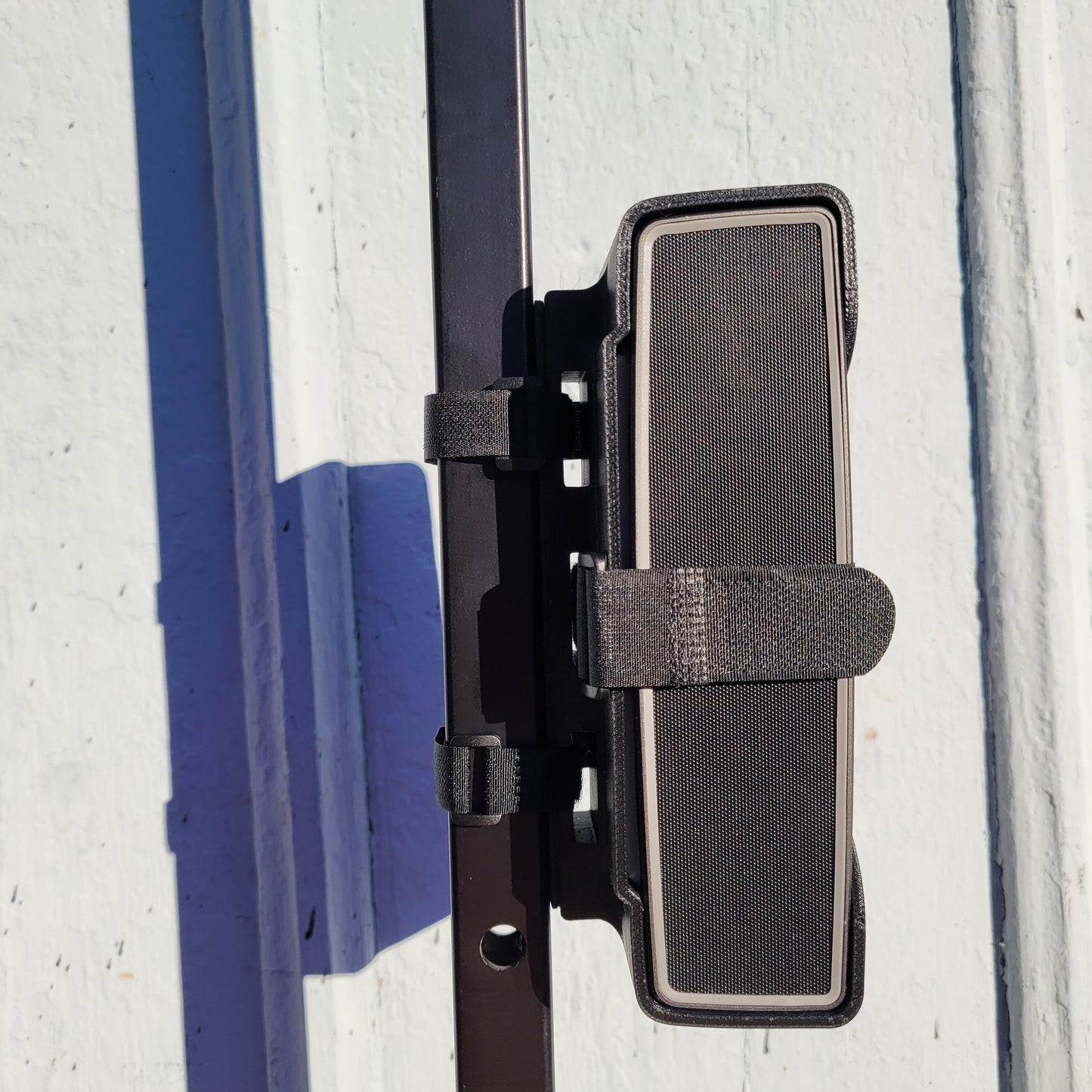 Bose Soundlink Mini Speaker Holder, Uses Velcro Strap to Attach to Golf Cart, UTV, Boat, Straps to any Vertical or Horizontal Bar