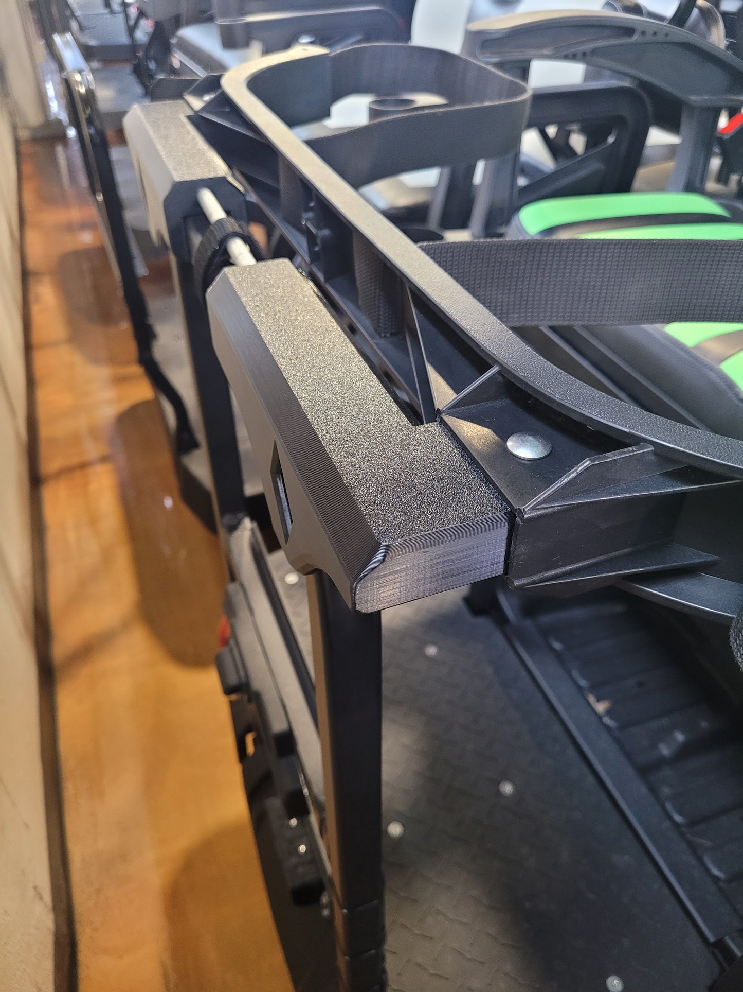 BINTELLI Golf Cart Golf Bag Holder Attachment, Easily Removable, No Drilling Required, fits 16" Square Grab Bar Bintelli Beyond 4pr 6pr