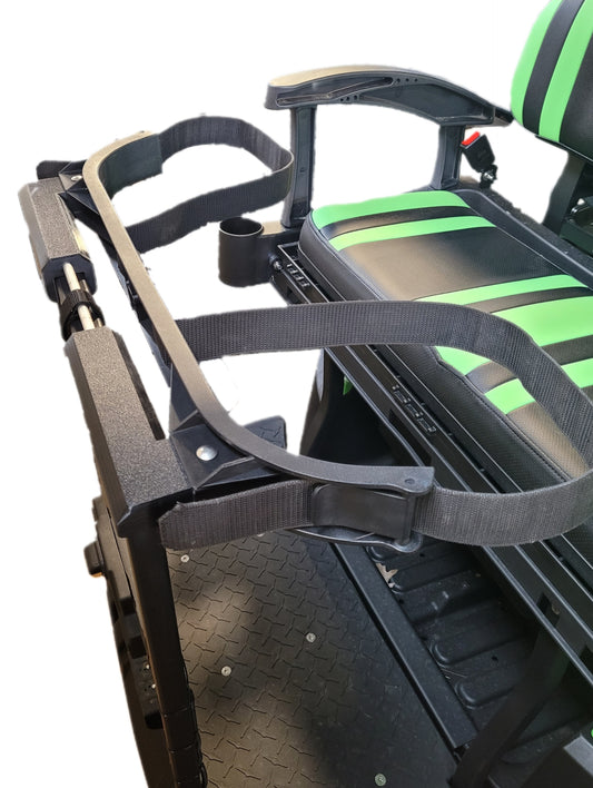 BINTELLI Golf Cart Golf Bag Holder Attachment, Easily Removable, No Drilling Required, fits 16" Square Grab Bar Bintelli Beyond 4pr 6pr