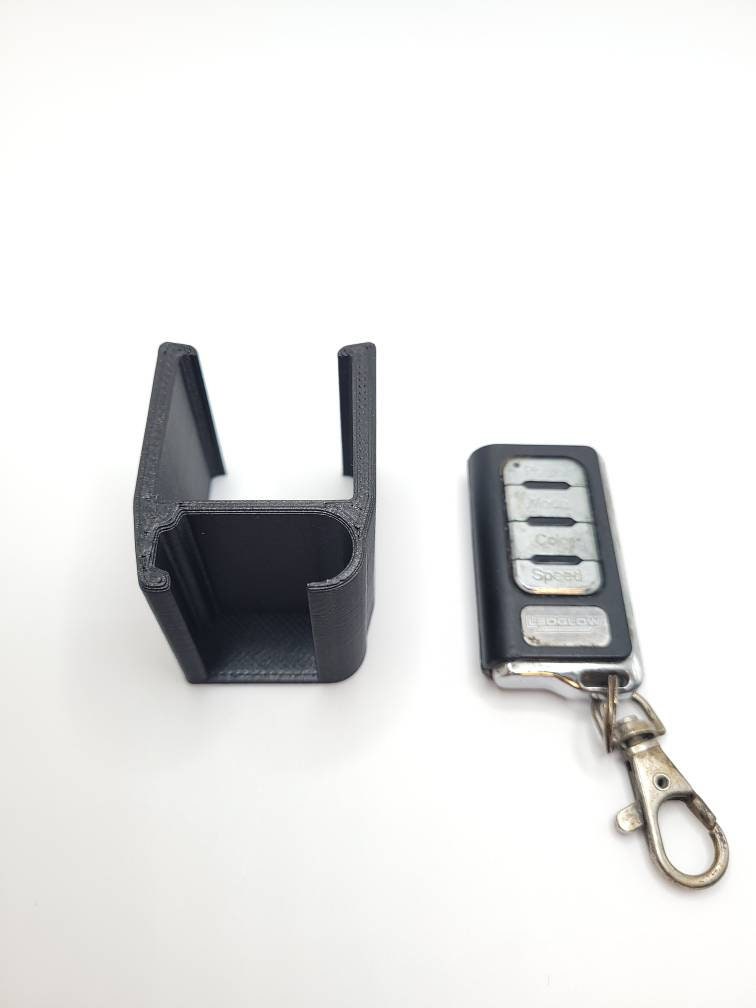 Golf Cart LED Glow Key Fob Style Remote Clip for Front Strut