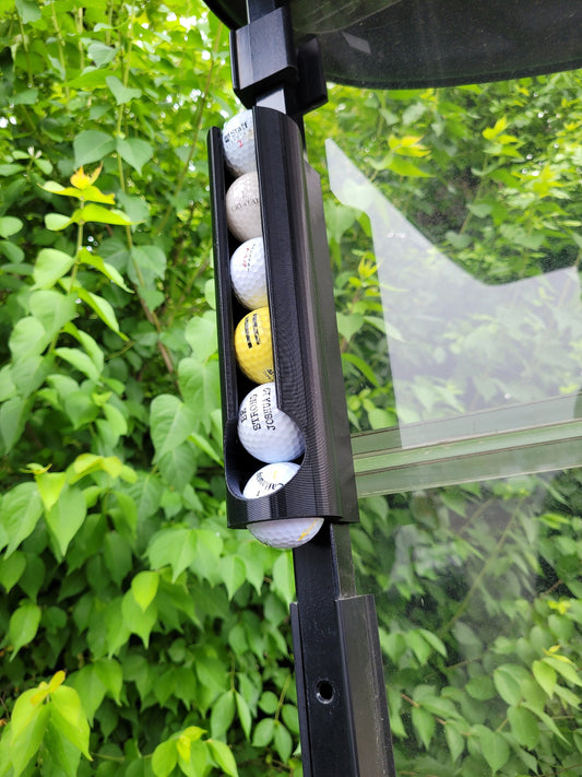 Golf Ball Holder Dispenser for Golf Cart Front Strut